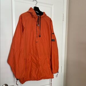 Nike VTG Y2K Men's Vibrant Orange Windbreaker size XXL